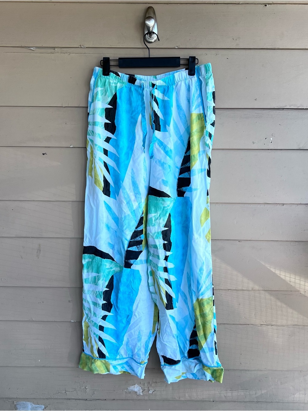 Stars Above Blue Leaf Womens Pajama Pants Choose size Medium